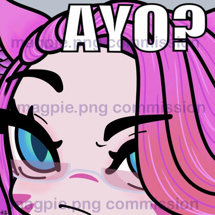 Loumon Emote Base Fill - oc belongs to arifazbear (disc)
